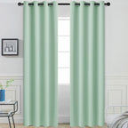 Yakamok Room Darkening Curtains 52x84 inch Light Sage Green-Living Room | 2 by Yakamok