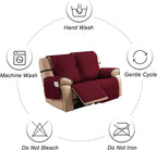 Genina Waterproof Loveseat Recliner Cover Non-Slip, Sofa Cover - Image 9