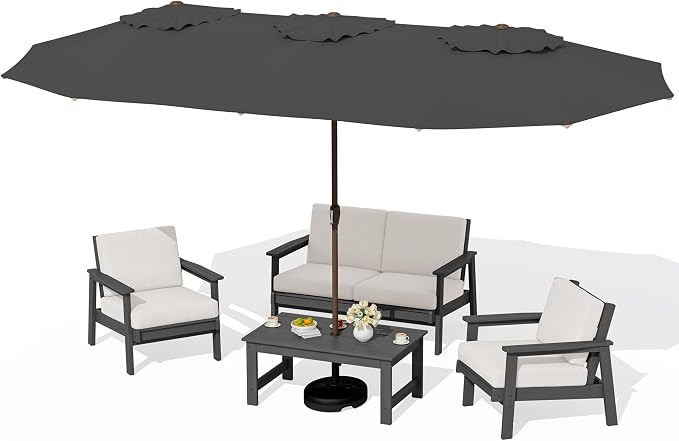 SERWALL HDPE Patio Furniture Set by SERWALL