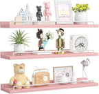 RYOFOBETTO 22 inches Long Floating Shelves, Bathroom Decor Shelves Over Toilet by RYOFOBETTO