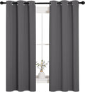 NICETOWN Grey Blackout Curtain Panels by NICETOWN