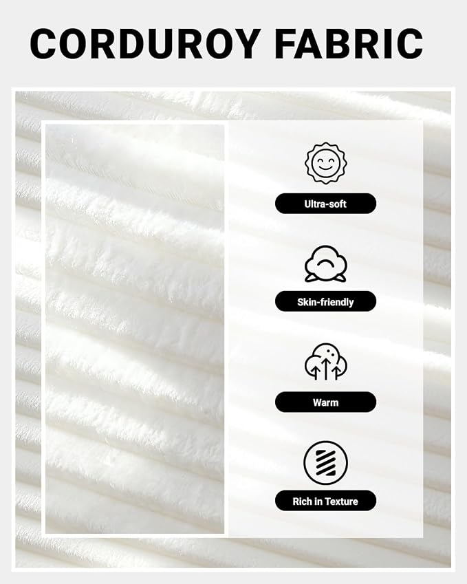 Cloud Sectional Couch, Corduroy Boneless Couches - Image 8