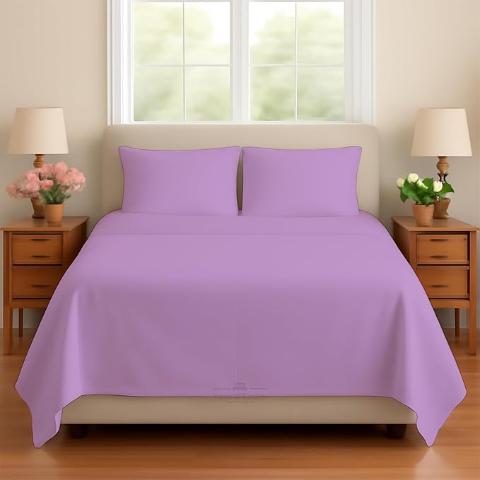 Sleeper Sofa Bed Sheet, 100% Cotton 400 Thread Count, 4 Piece Set, Deep Pocket by BeyondWhatYouSee