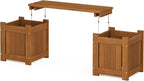 Furinno Tioman Hardwood Mini Outdoor Planter Box - Image 7