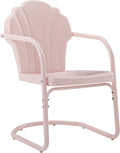 Crosley Furniture Tulip 2-Piece Outdoor Chair Set, Retro Metal Patio Chairs by CrosleyFurniture