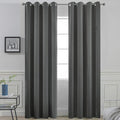 Yakamok Room Darkening Curtains 52x84 inch Length Dark Grey-Living Room | 2 by Yakamok