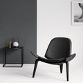 OAKHAM Comfy Shell Chair, Mid Century Modern Accent Chair by OAKHAM