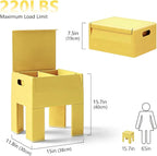 Nightstand Bedside Table with Storage Space, Dorm and Small Spaces, Easy - Image 3