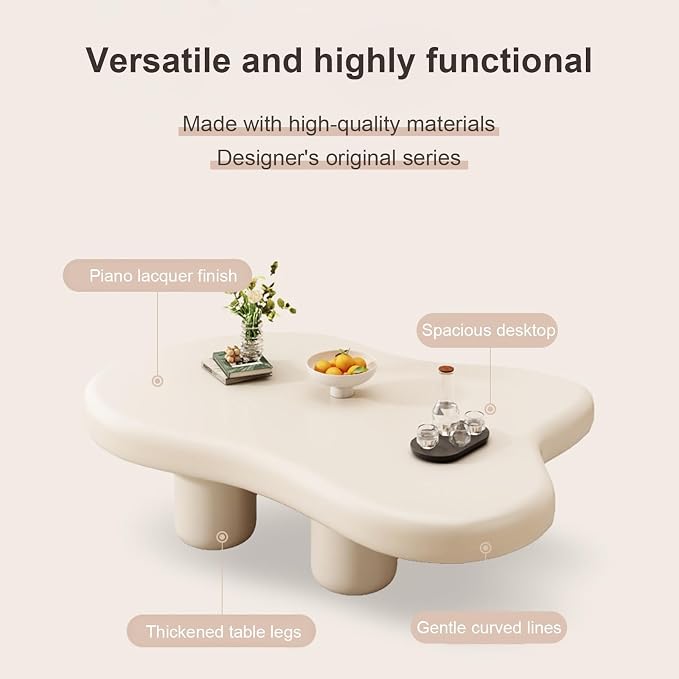 Minimalist Coffee Table, Eco-Friendly Board - Image 5