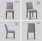 Dining Chairs Set of 2, Modern Dining Room Chairs - Image 8