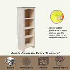 Solid Wood Shaker Bookcase - Image 4