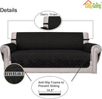 Easy-Going Reversible Loveseat Couch Cover - Image 3