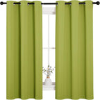NICETOWN Thermal Insulated Solid Grommet Top Blackout Holiday Decorative by NICETOWN