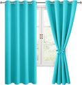Blackout Curtains for Bedroom, 52 x 63 Inch, 2 Panels | Thermal Insulated & by Hiasan
