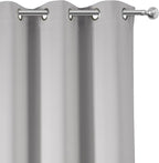 Light Grey Blackout Curtains 34 x 54 Inch Length/Set of 2 Curtain - Image 7