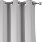 Light Grey Blackout Curtains 34 x 84 Inch Length/Set of 2 Curtain - Image 6