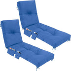 Kigley Outdoor Chaise Lounge Cushions by Kigley