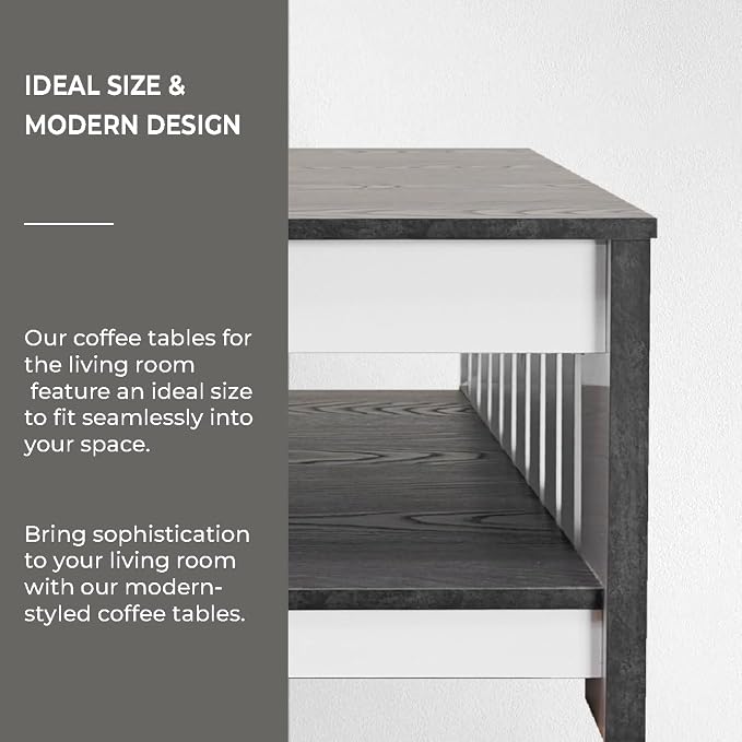 Transformer Furniture’s Modern Square Coffee Table - Image 7