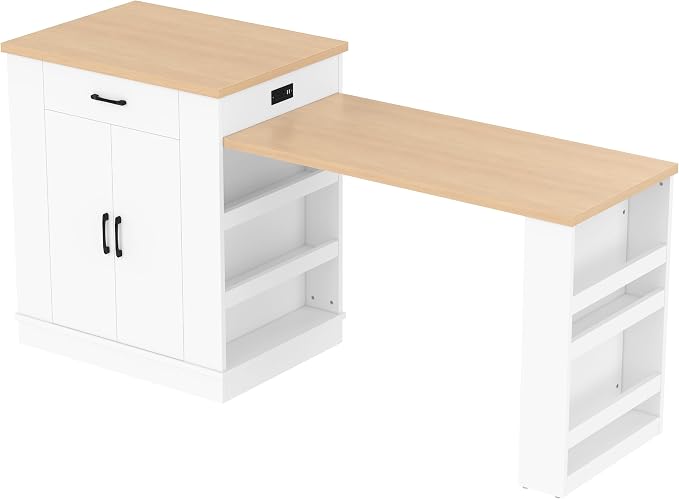 Modern Extendable Dining Table - Image 8