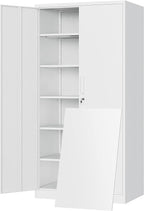 Yizosh Metal Storage Cabinet by Yizosh