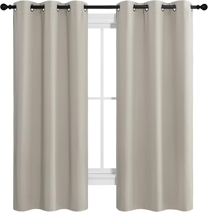 NICETOWN Kitchen Curtains for Decoration, Thermal Insulated Grommet Room - Image 2