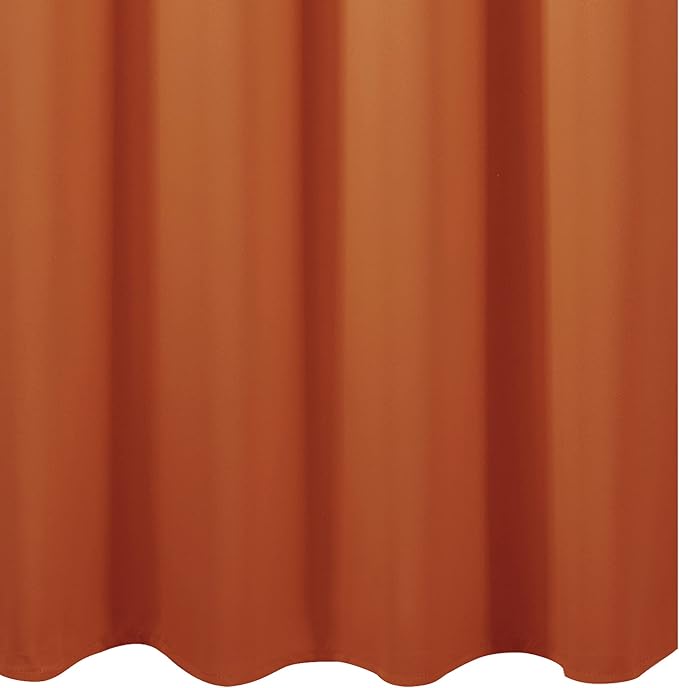 Blackout Curtains 42 x 84 inch/Orange Curtains Set of 2 Panels/Thermal - Image 8