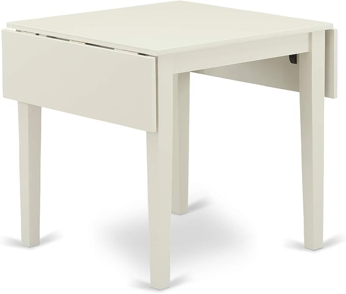 East West Furniture NDVA5-LWH-C 5 Piece Modern Dining Table Set Includes a - Image 5