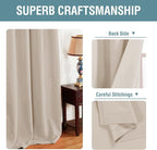 H.VERSAILTEX Blackout Curtain for Living Room Small Window Kitchen Blackout - Image 3