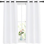 NICETOWN White Room Darkening Curtain Panels by NICETOWN