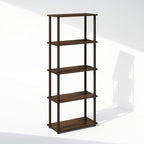 Furinno Turn-N-Tube Book Shelf, 5-Tier Bookshelf, Bookcase - Image 4
