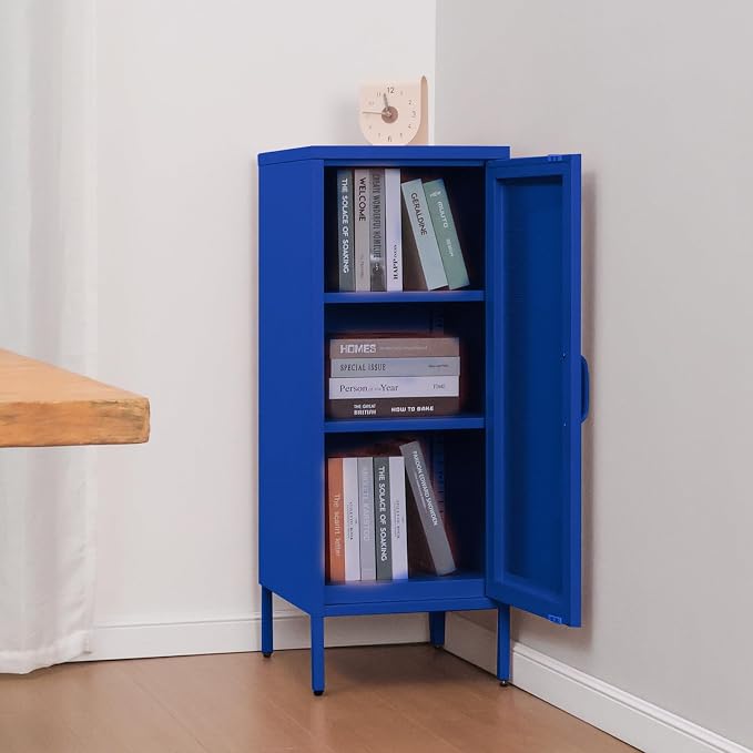Slim Metal Storage Cabinet - Image 5