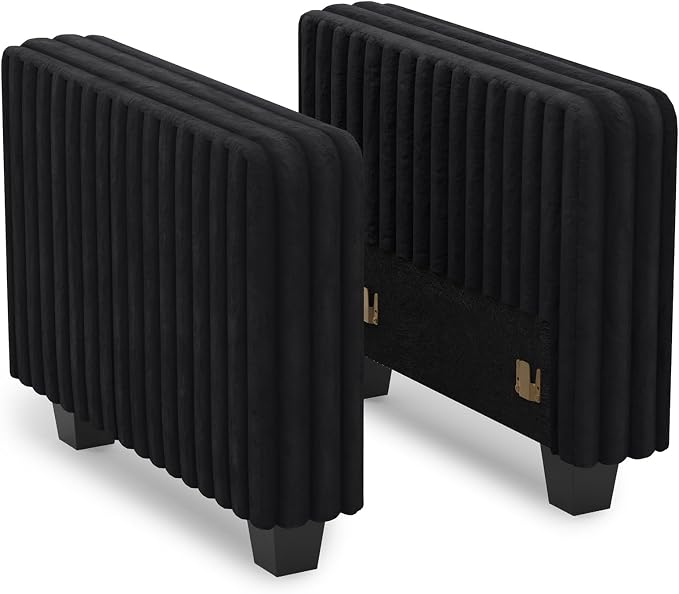 Belffin Plush Corduroy Modular Sectional Sofa Armrest Part Module - Image 9
