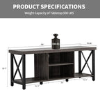 GAZHOME TV Stand for TV up to 65 Inches, TV Cabinet - Image 3