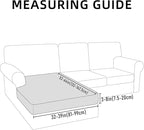 Waterproof Sectional Couch Covers, Non Slip Sofa Cushion Covers | L Shape - Image 4
