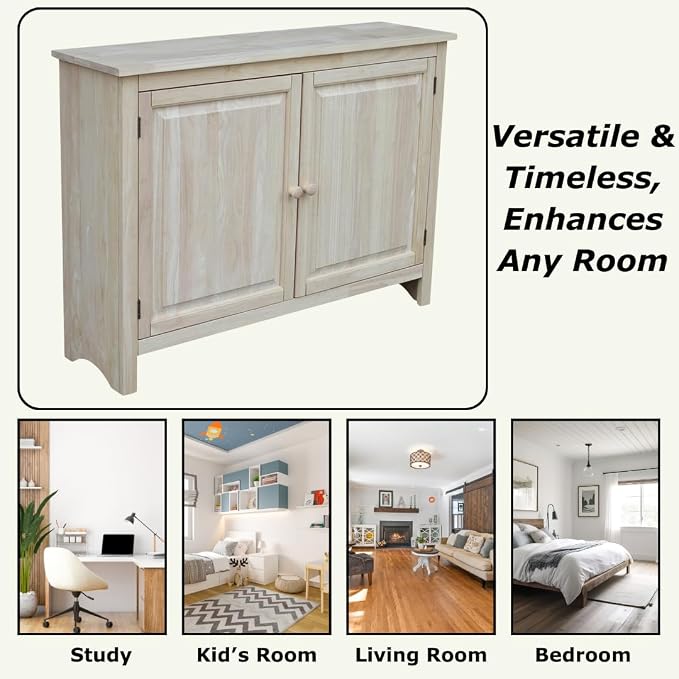 Solid Wood Hall Cupboard - Image 4