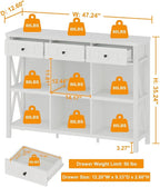 FATORRI 6 Cube Storage Organizer Bookshelf - Image 2