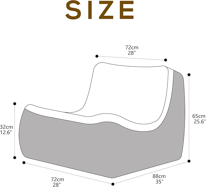 N&V Fireside Floor Sofa- Mid-Century Modern Armless Lounge Chair - Image 2