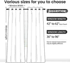 SimpleHome 100% Blackout Curtains - Image 2