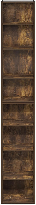 Furinno PASIR Book Shelf, 8-Tier Bookshelf, Bookcase - Image 7