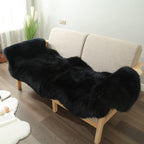 LLB Genuine Sheepskin Area Rug Wool Rug Fur Carpet Fluffy Shaggy Fur Rug - Image 4