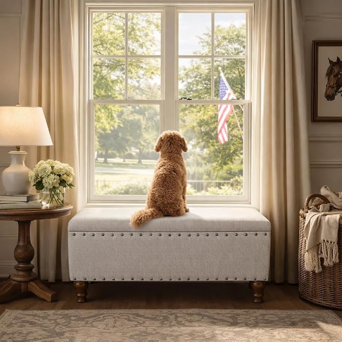 HomePop Large Storage Bench - Image 2