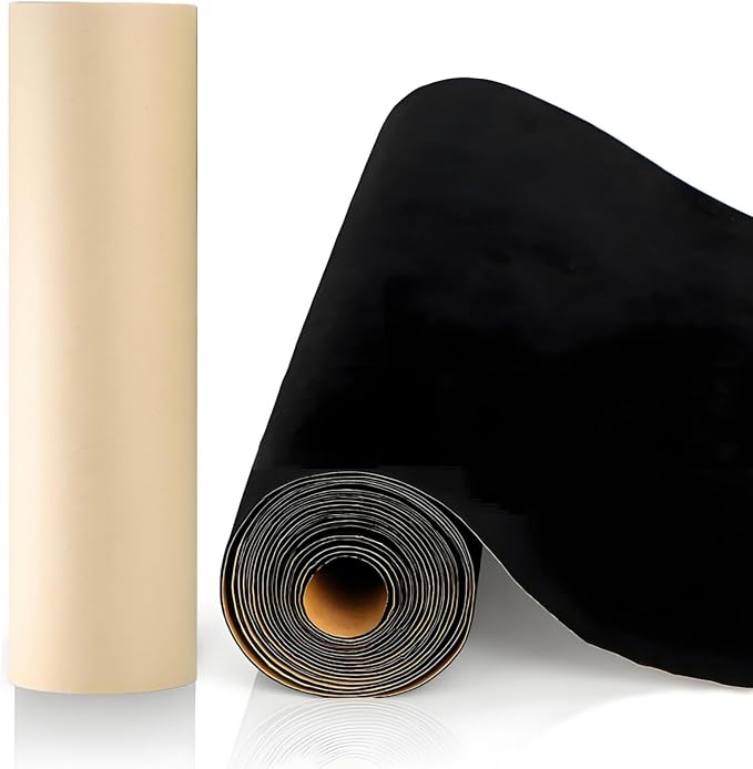 Self Adhesive Felt Fabric, DIY Velvet Fabric Peel and Stick Felt Arts Crafts by Acshio