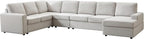 Ball & Cast 147" L-Shaped Sectional Couch - Image 14