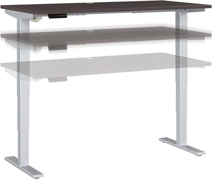 Bush Business Furniture 60-inch Electric Height Adjustable Standing Desk - Image 4