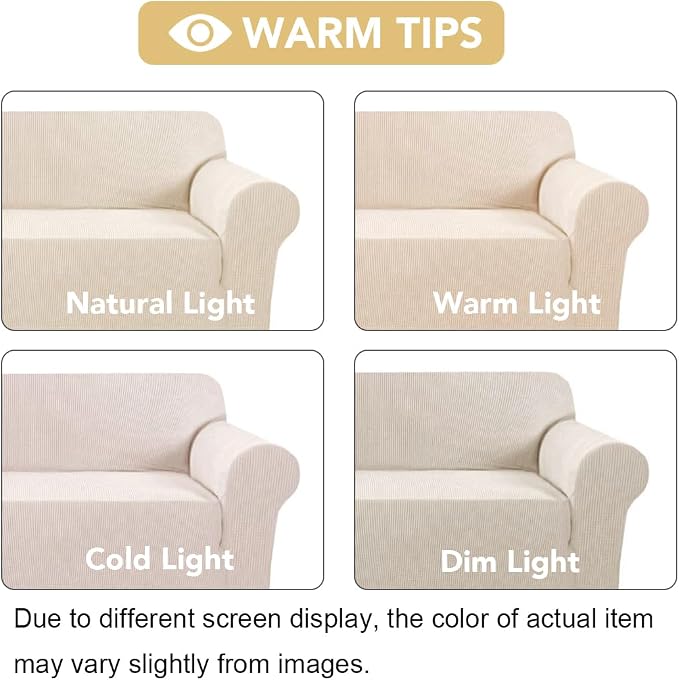 H.VERSAILTEX Stretch Sofa Covers - Image 3