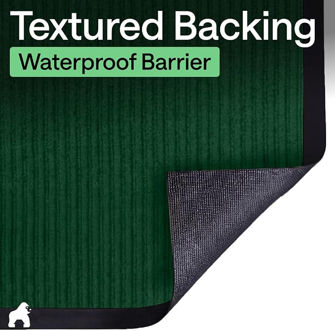 GORILLA GRIP Waterproof Traffic Guard Door Mat, Indoor and Outdoor Heavy Duty - Image 6