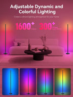 OIYN Smart RGBICW LED Corner Floor Lamp 2 Pack - Image 2