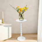 Round Side Table for Small Spaces, Drink Table - Image 4