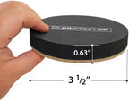 Felt Furniture Sliders Hardwood Floors X-PROTECTOR – 16 PCS 3 1/2" Furniture - Image 2