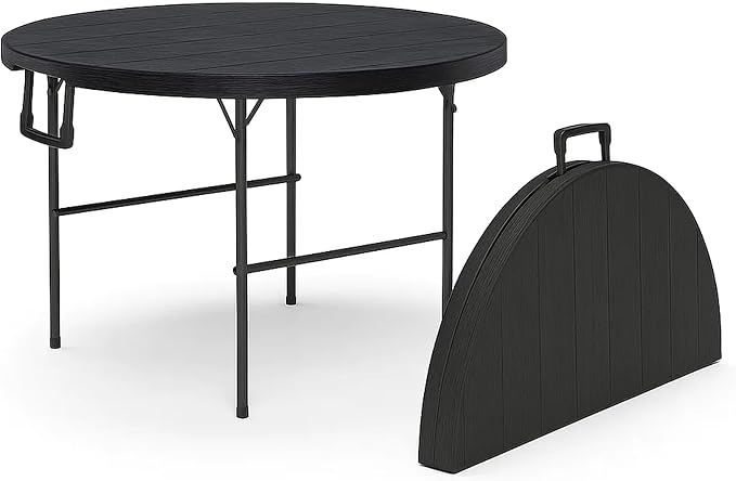 Our Modern Space 3.5 Feet Circular Round Foldable Table by OurModernSpace
